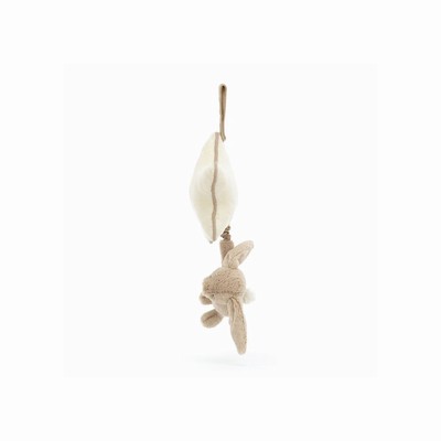 Jellycat Bashful Conejo Musical Pull | WNCT-05823